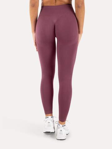 Coupe slim Leggings 'Vonda' Smilodox en violet