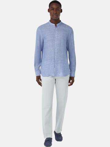 Boggi Milano Regular fit Overhemd in Blauw