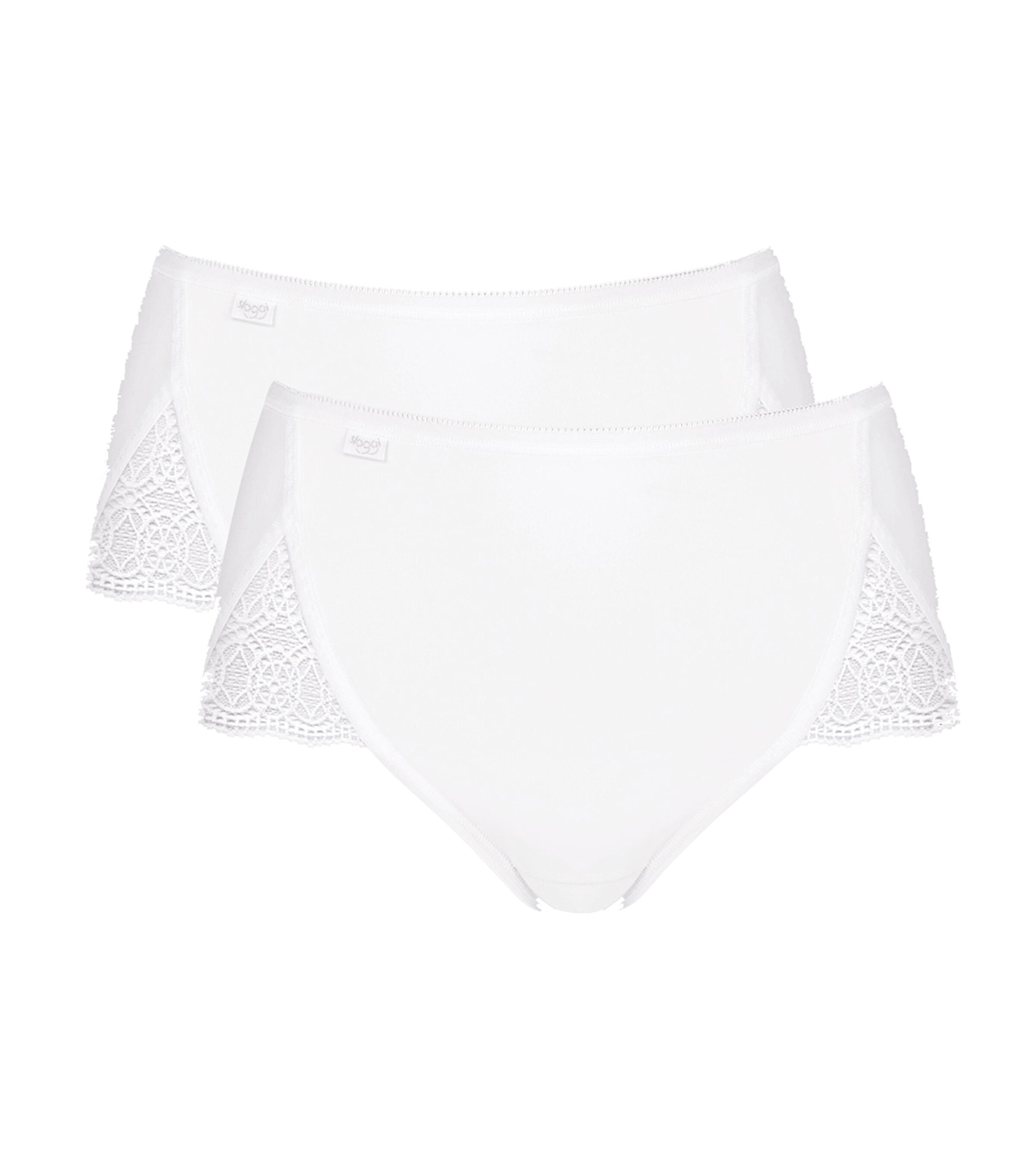 SLOGGI - Braga 'Pure Sense' en blanco: frente