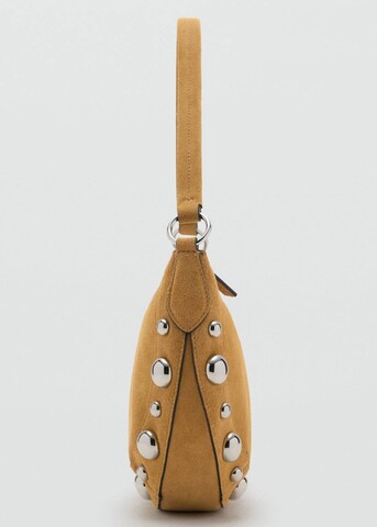 MANGO Shoulder Bag 'Min Gari' in Yellow
