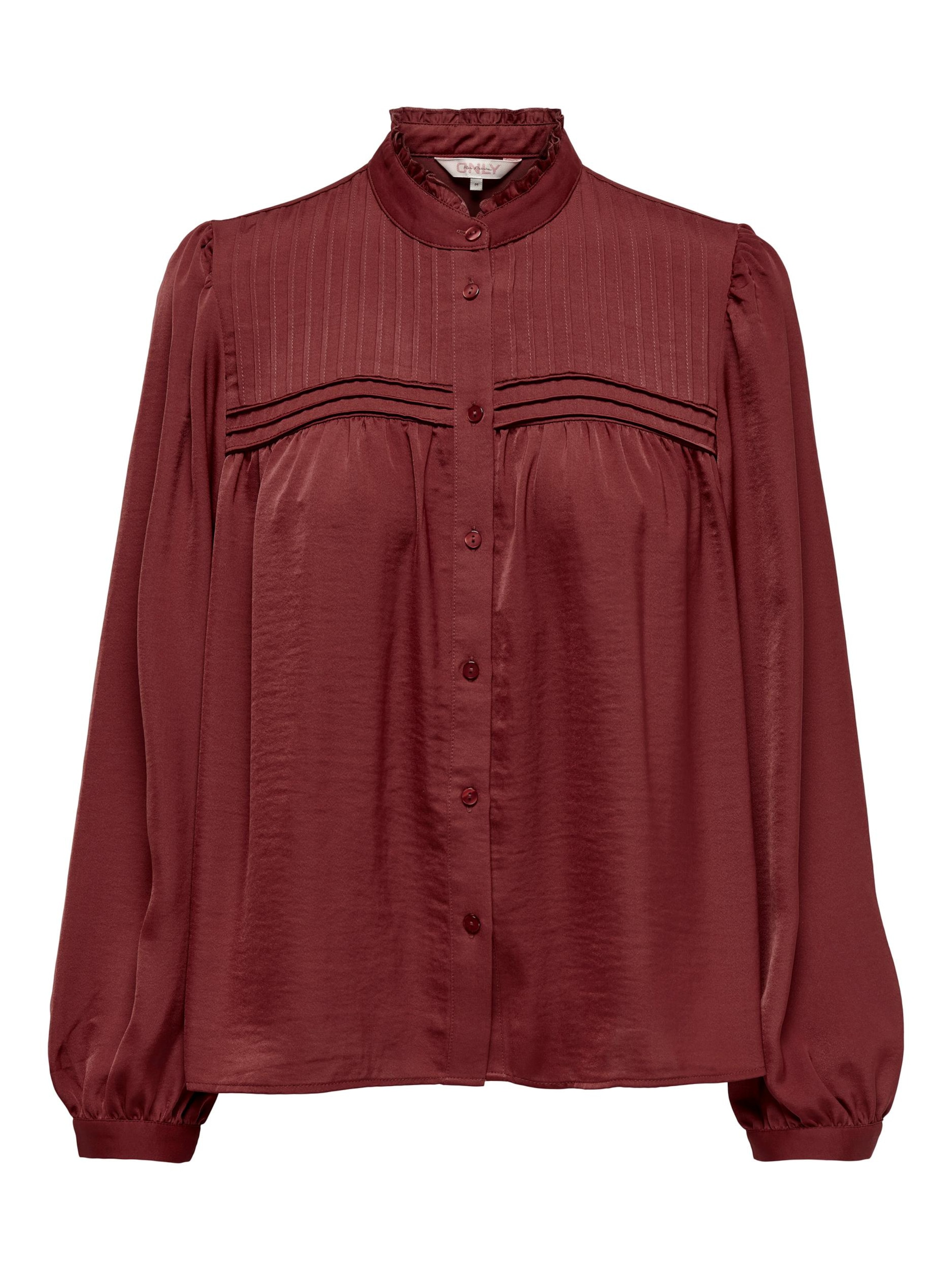 Camicia da donna 'Molly' di ONLY in marrone: frontale