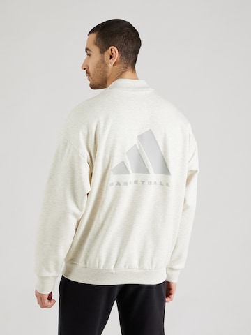 ADIDAS PERFORMANCE - Sweatshirt de desporto 'One' em branco