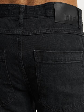 DEF Tapered Jeans in Schwarz