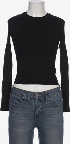 Bershka Top & Shirt in S in Black: front