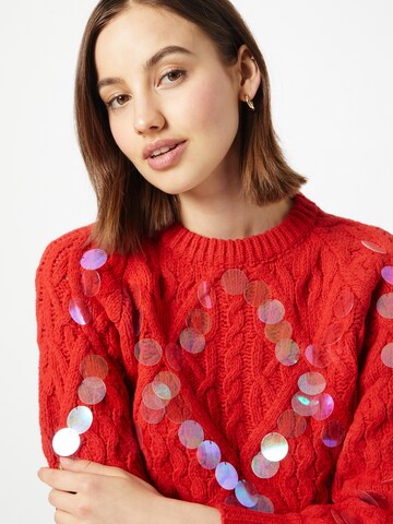 Pull-over Warehouse en rouge