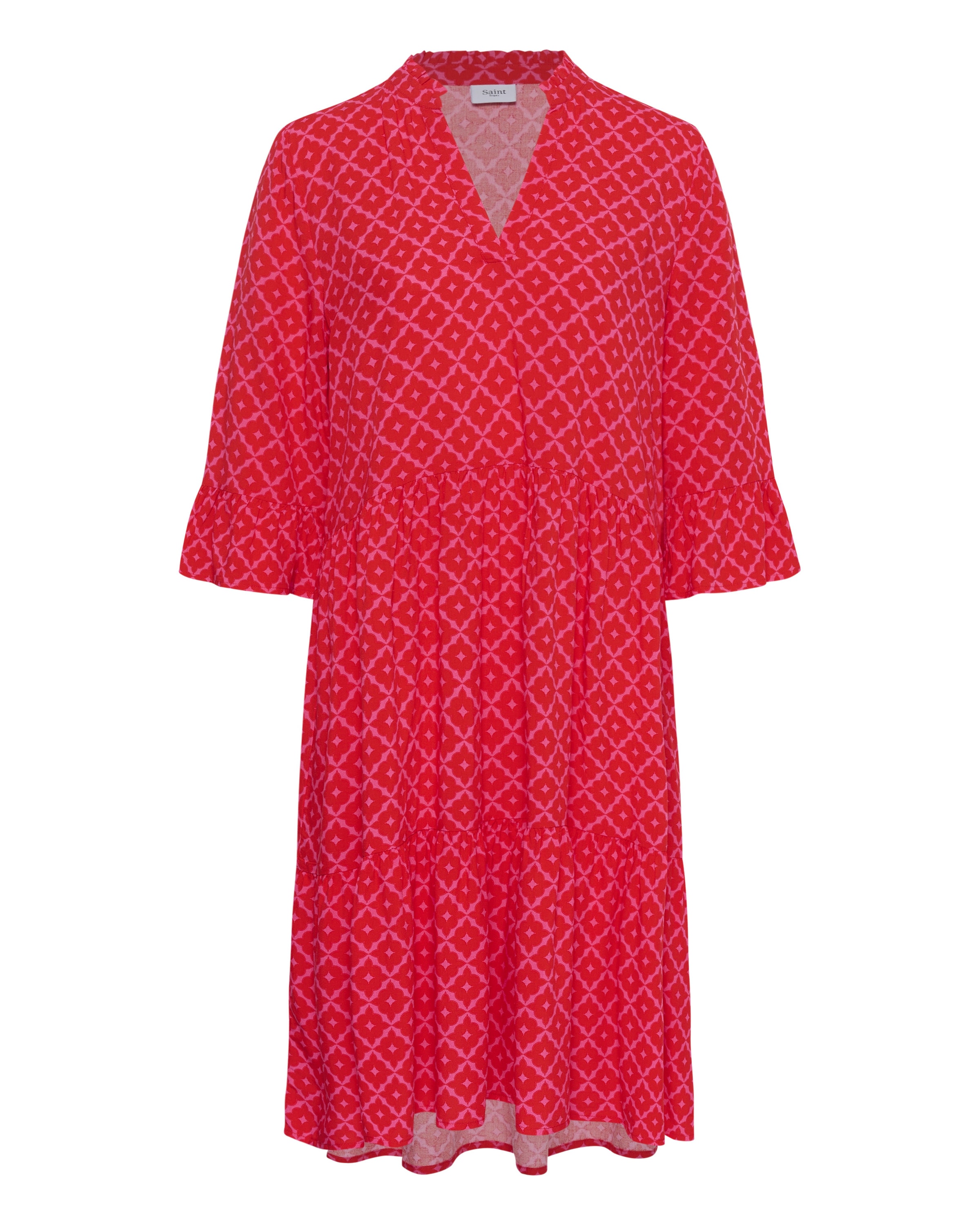 SAINT TROPEZ Dress 'EdaSZ' in Red: front