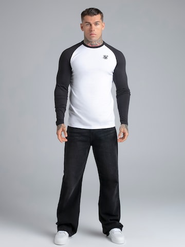 T-Shirt SikSilk en blanc