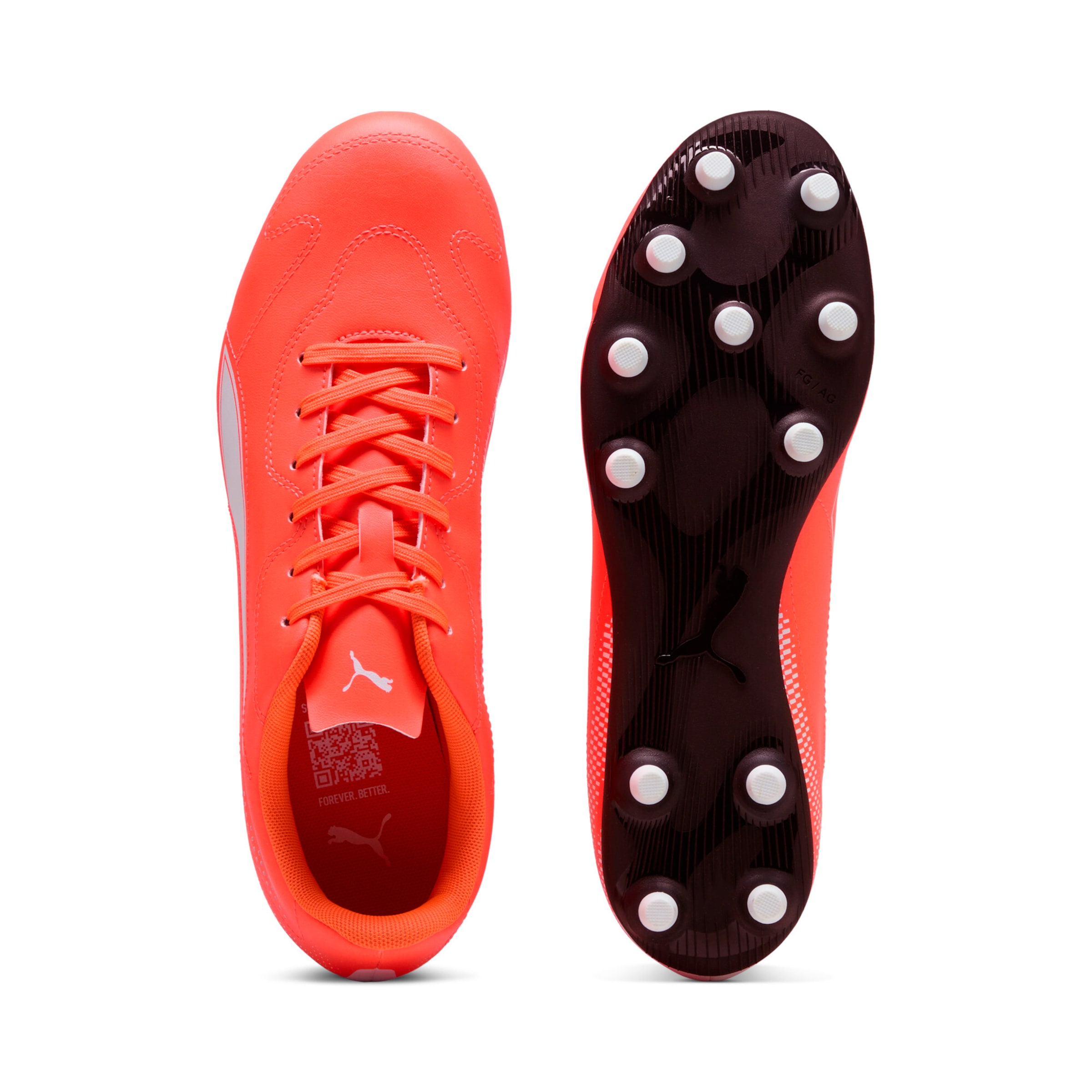 PUMA Soccer Cleats in Red