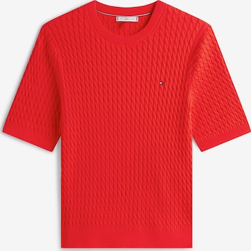 Tommy Hilfiger Curve Pulover | oranžna barva: sprednja stran