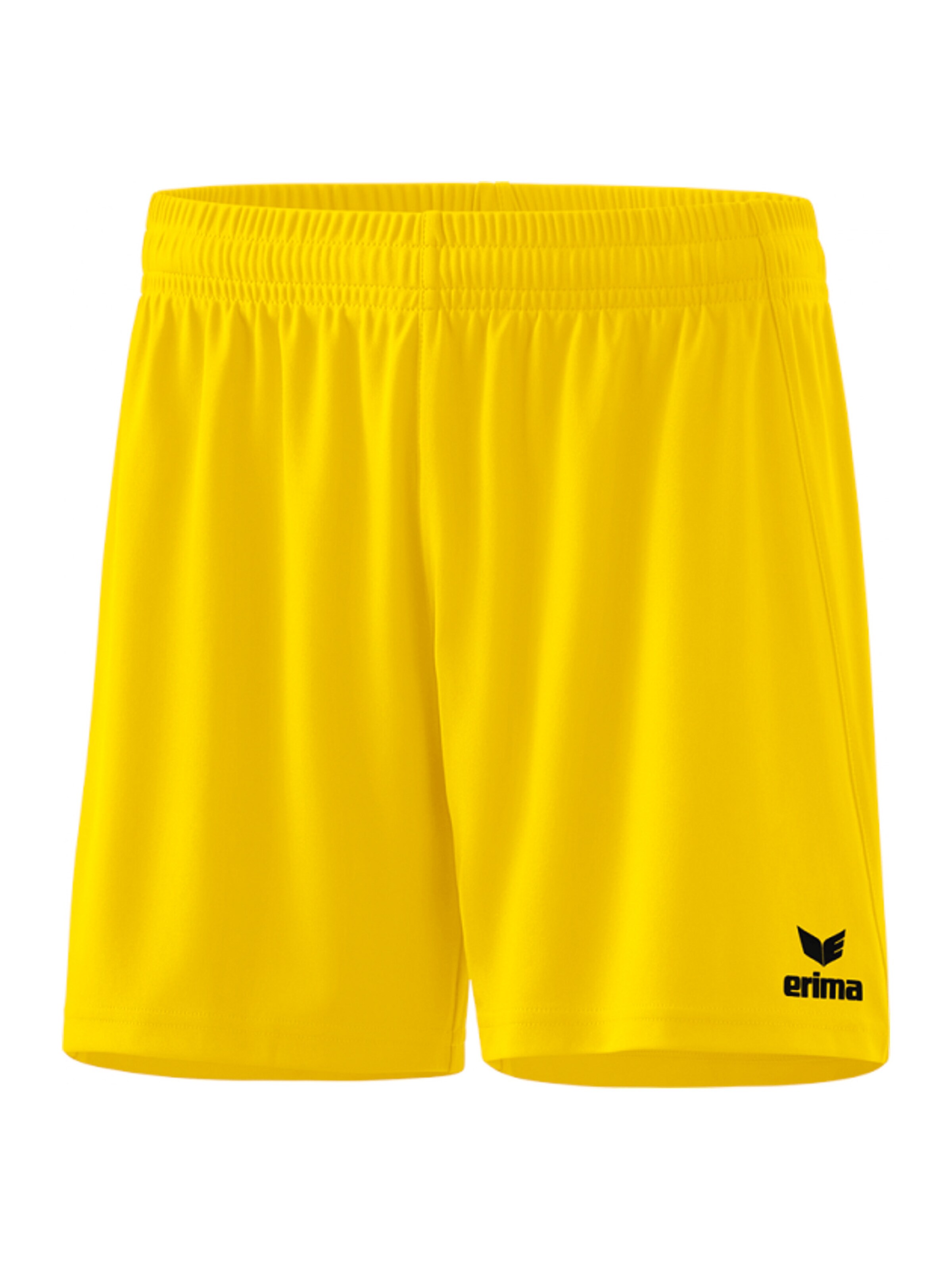 ERIMA Regular Workout Pants 'Rio 2.0' in Yellow: front