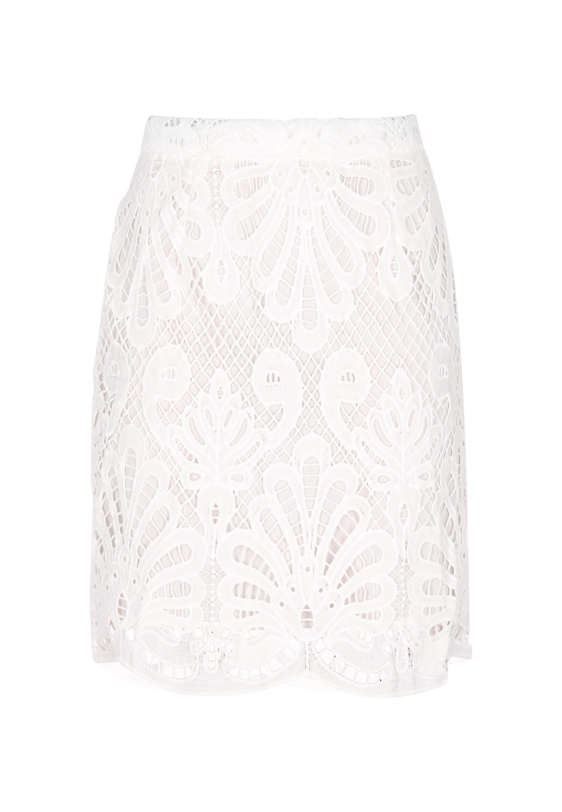 faina Skirt in White: front