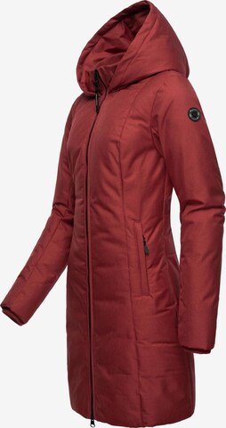 Ragwear Winter coat 'Amarri' in Red