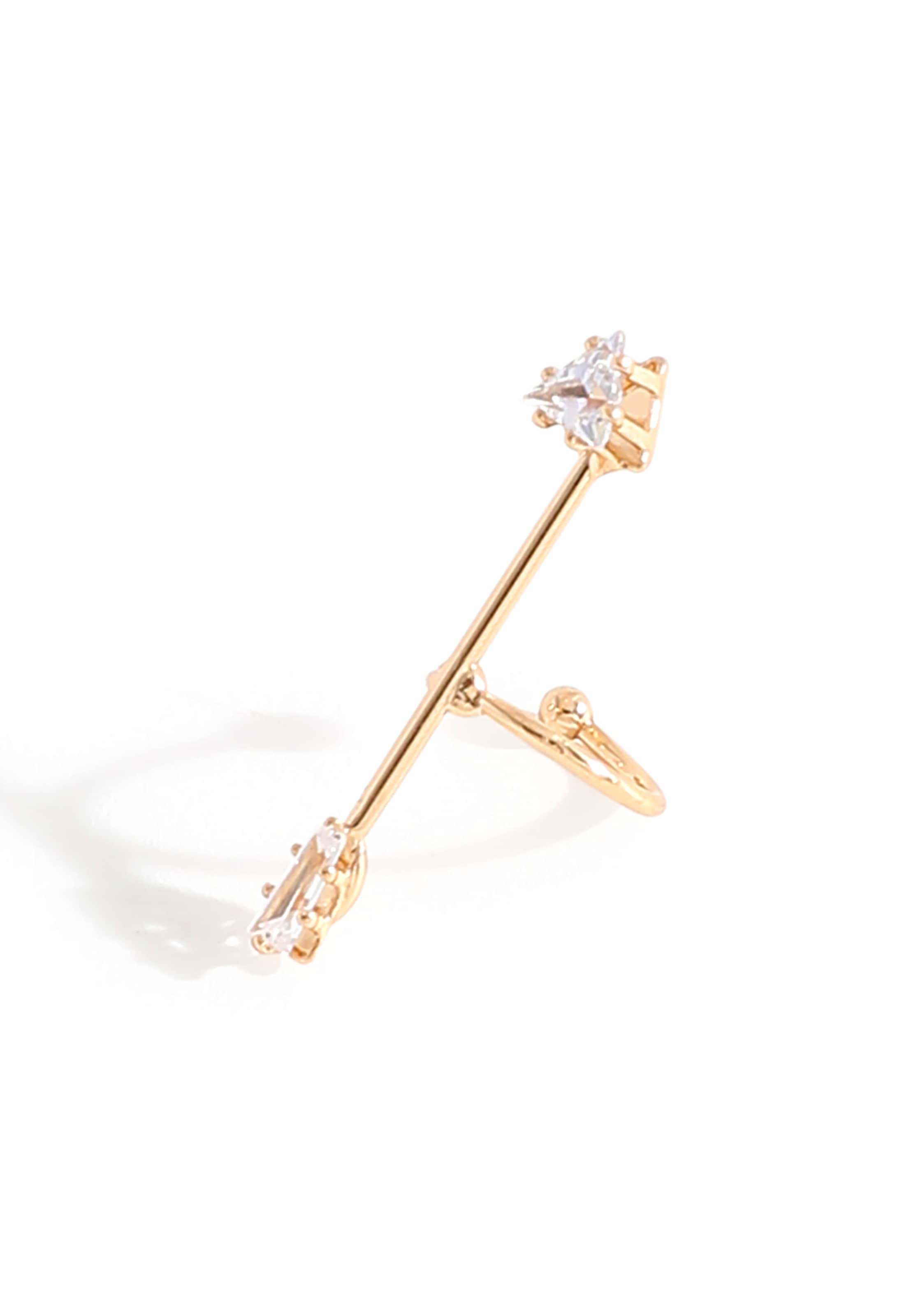 Cercei ' Jordyn ' de la SOHI pe auriu: față