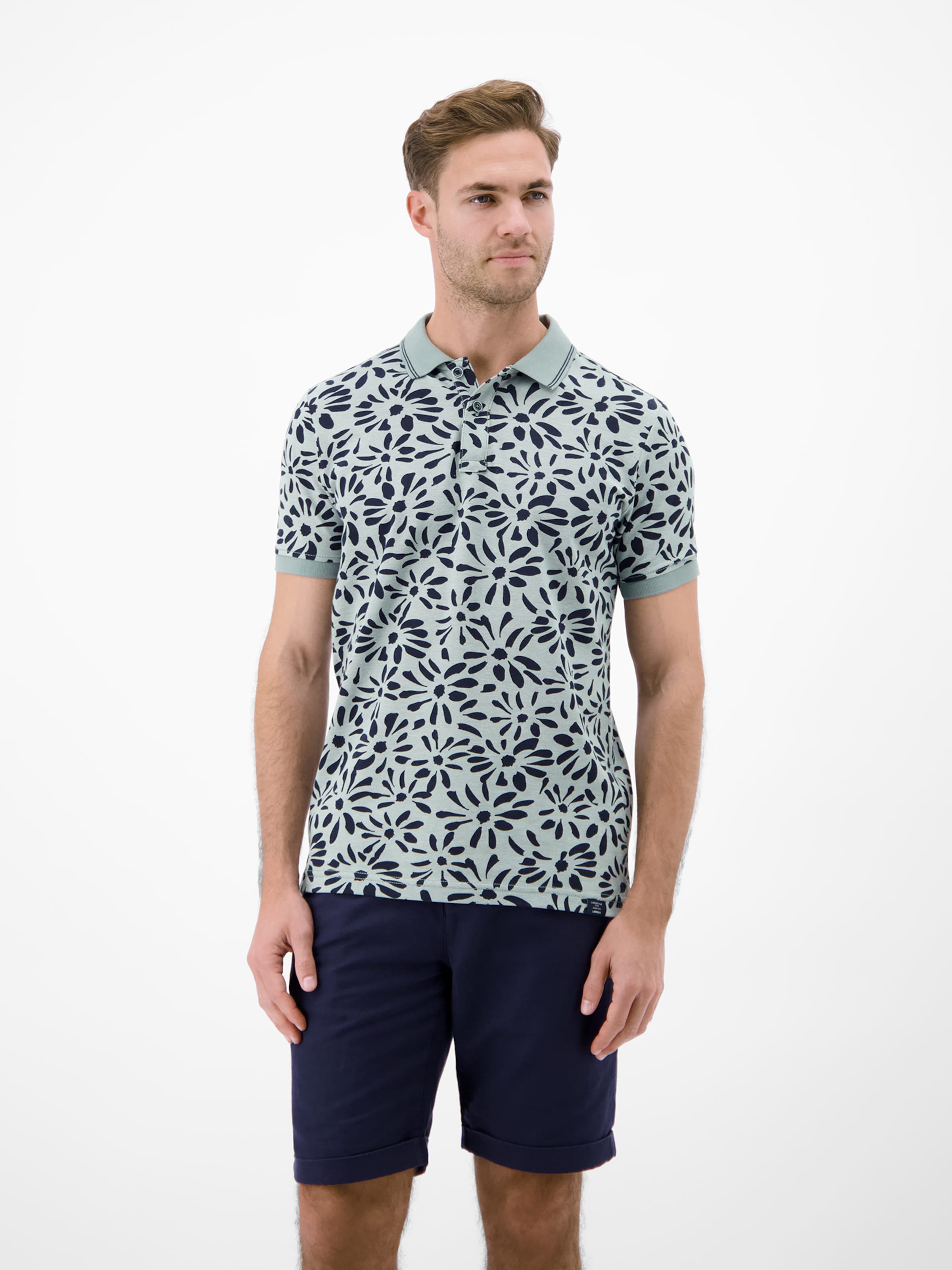 LERROS Shirt in Grey: front