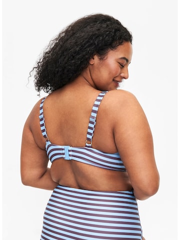 Invisible Hauts de bikini Swim by Zizzi en bleu