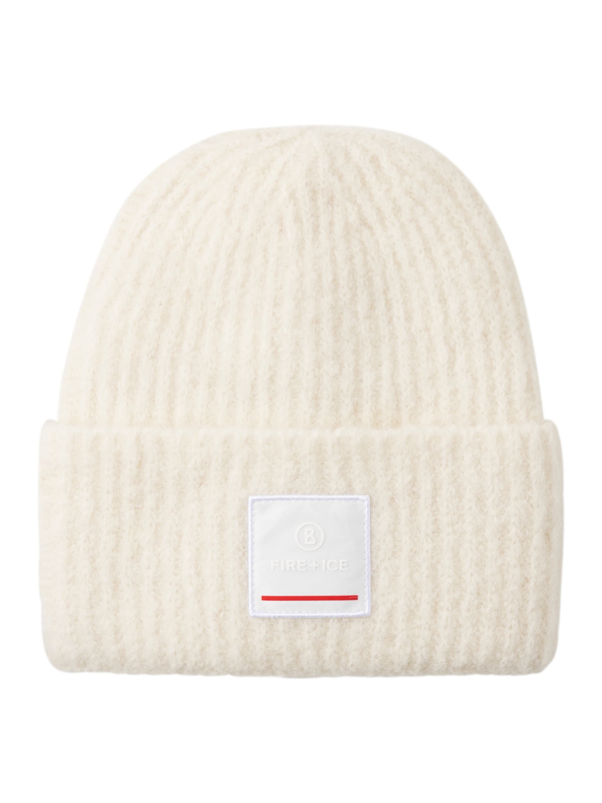 Bogner Fire + Ice Mütze 'Tuana' in Weiß: Vorderseite