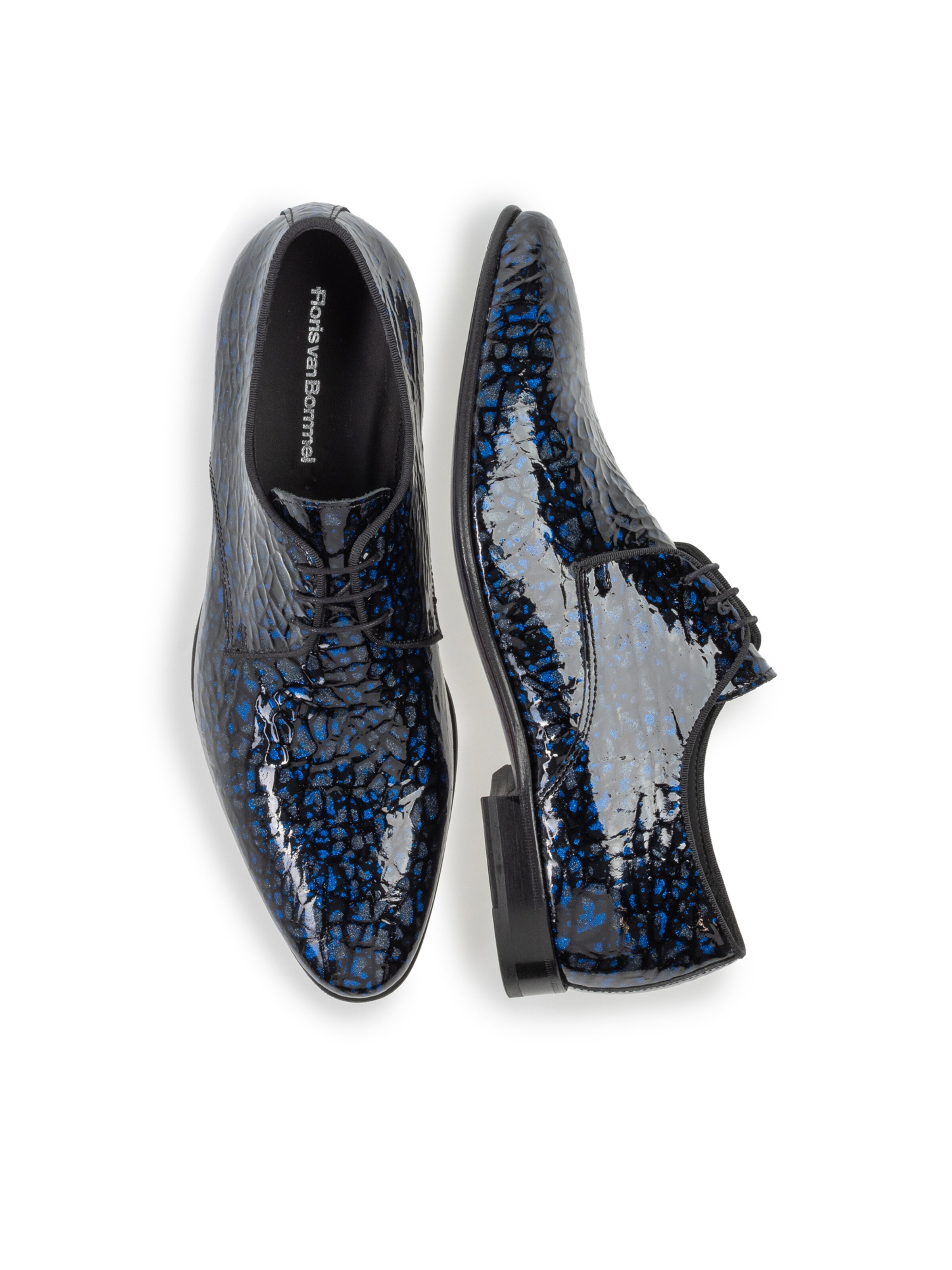 Scarpa stringata 'De Smoker 01' di Floris van Bommel in blu