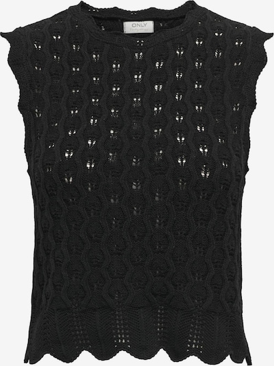 ONLY Tops en tricot 'LUNA' en noir, Vue avec produit