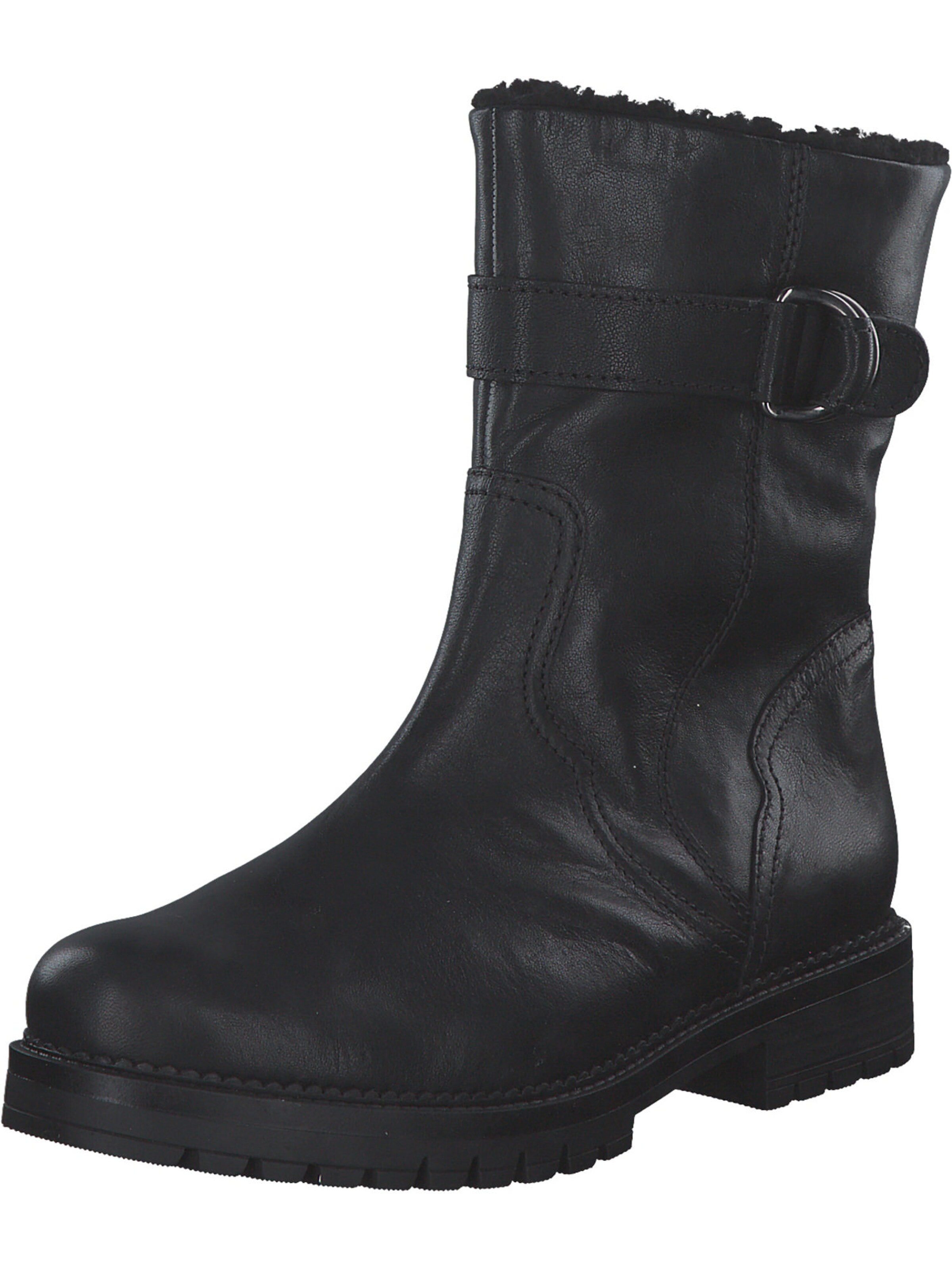 GABOR Enkellaarsjes in Zwart: voorkant