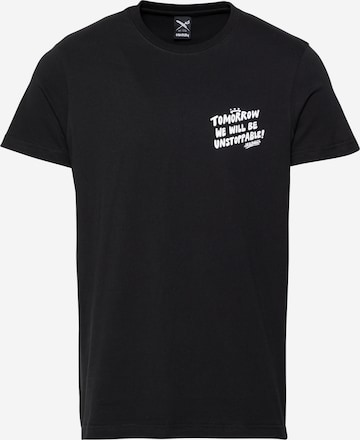 Iriedaily T-shirt 'Not To Stop' i svart: framsida