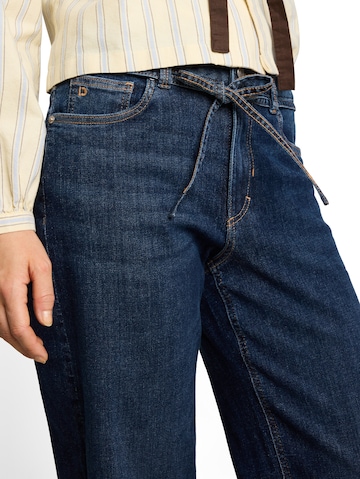 TOM TAILOR DENIMLoosefit Traperice 'TTEMILY WIDE' - plava boja