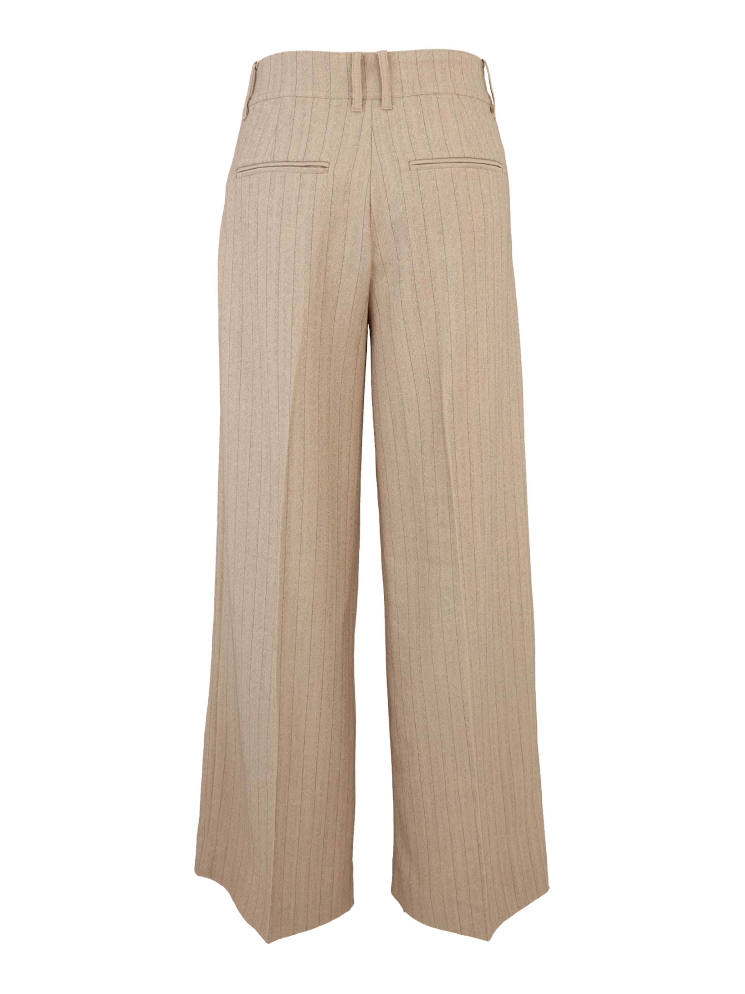 ROUGE EDIT Bő szár Ráncos nadrág 'ROUSAGA' - szürke