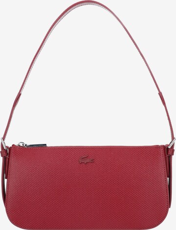 LACOSTE Schoudertas in Rood: voorkant