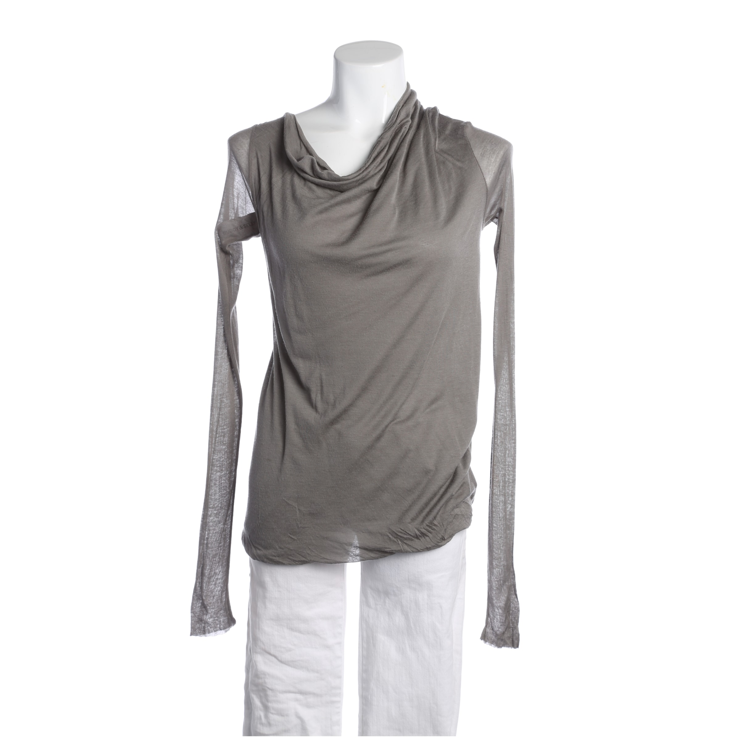 Rick Owens Top & Shirt in L in Grey: front