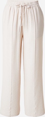 ABOUT YOU Широкий Штаны 'Doro' в Бежевый: спереди