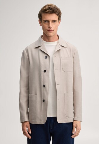 JOOP! Regular fit Business-colbert in Beige: voorkant