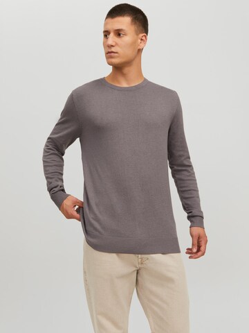 Pull-over 'Emil' JACK & JONES en marron : devant