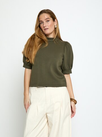 Peppercorn - Camisa 'Minnie' em verde: frente