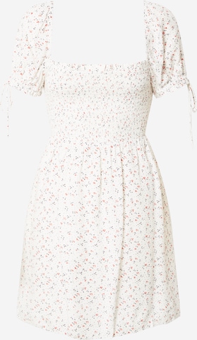 Bardot Kleit 'Ditsy', värv valge: eest vaates