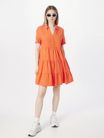 Mavi Skjortklänning i orange