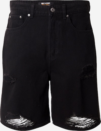 Džinsai 'ONSFADE' iš Only & Sons, spalva – juodo džinso spalva, Prekių apžvalga