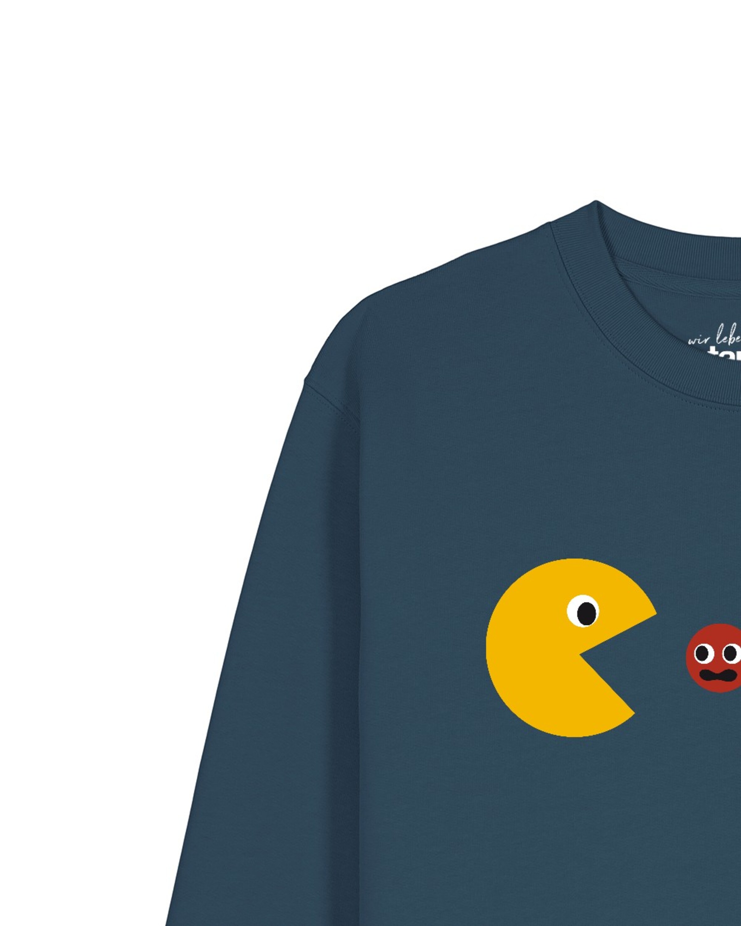 Sweat-shirt 'Pacmännchen' Watapparel en vert