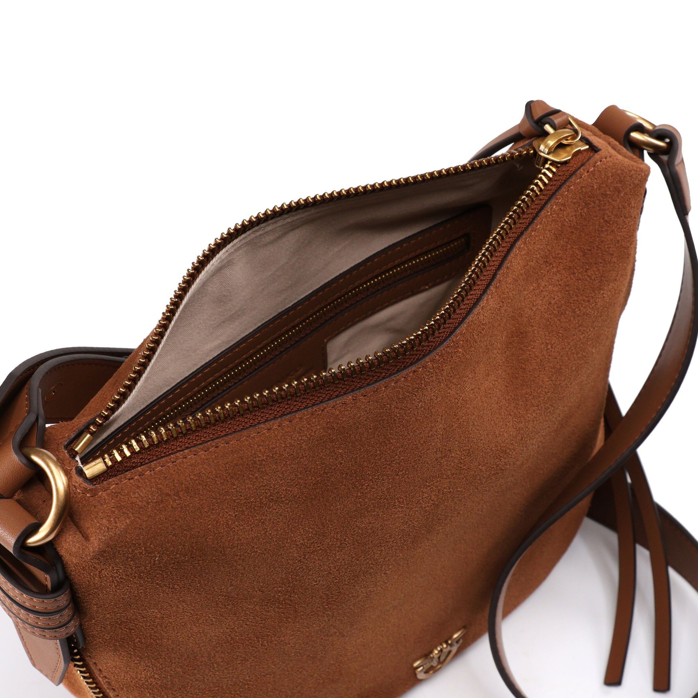 Sac à bandoulière 'Zip Around' PINKO en marron