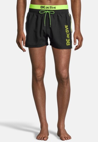 BECO the world of aquasports Badeshorts 'Power Stream' in Gelb: Vorderseite