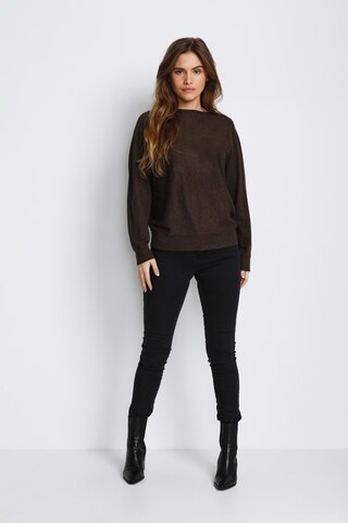 CULTURE Sweater 'Annemarie' in Brown