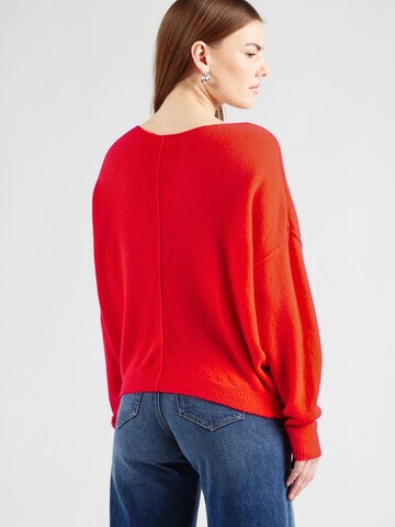 Pull-over 'DAMSVILLE' AMERICAN VINTAGE en rouge