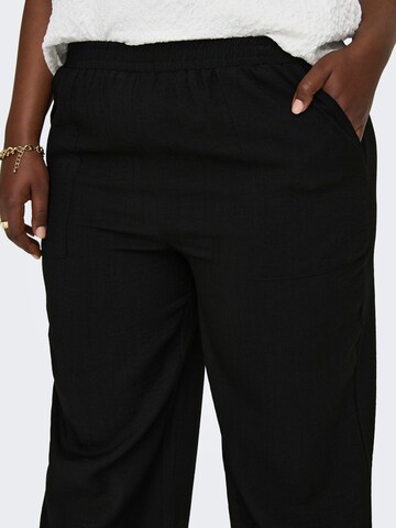 ONLY Carmakoma Regular Broek in Zwart