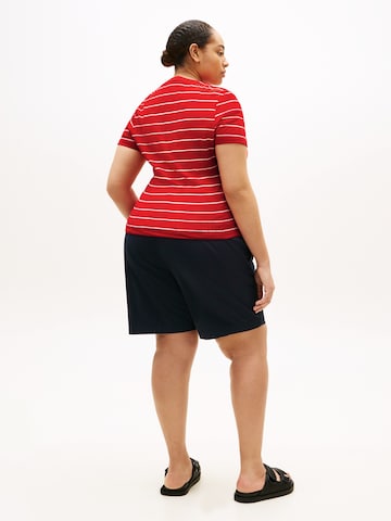 Tommy Hilfiger Curve Shirt 'CODY' in Rood