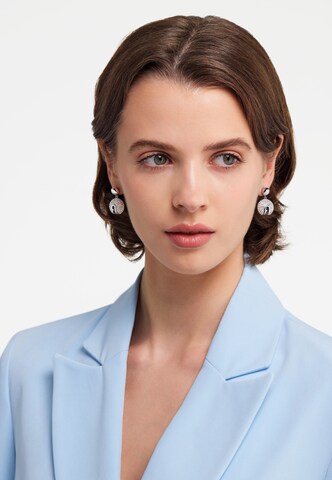Furla Jewellery Earrings 'FURLA FLOW' in Silver: front
