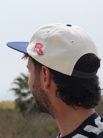 Casquette '5-Panel Cap Organic' Surf Monkey en bleu