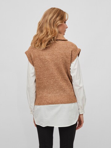 VILA Sweater 'Mathilda' in Brown