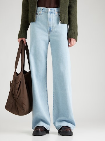 LEVI'S ® Široke hlačnice Kavbojke 'RIBCAGE' | modra barva: sprednja stran