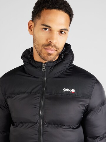 Schott NYC Between-Season Jacket 'UTAH' in Black