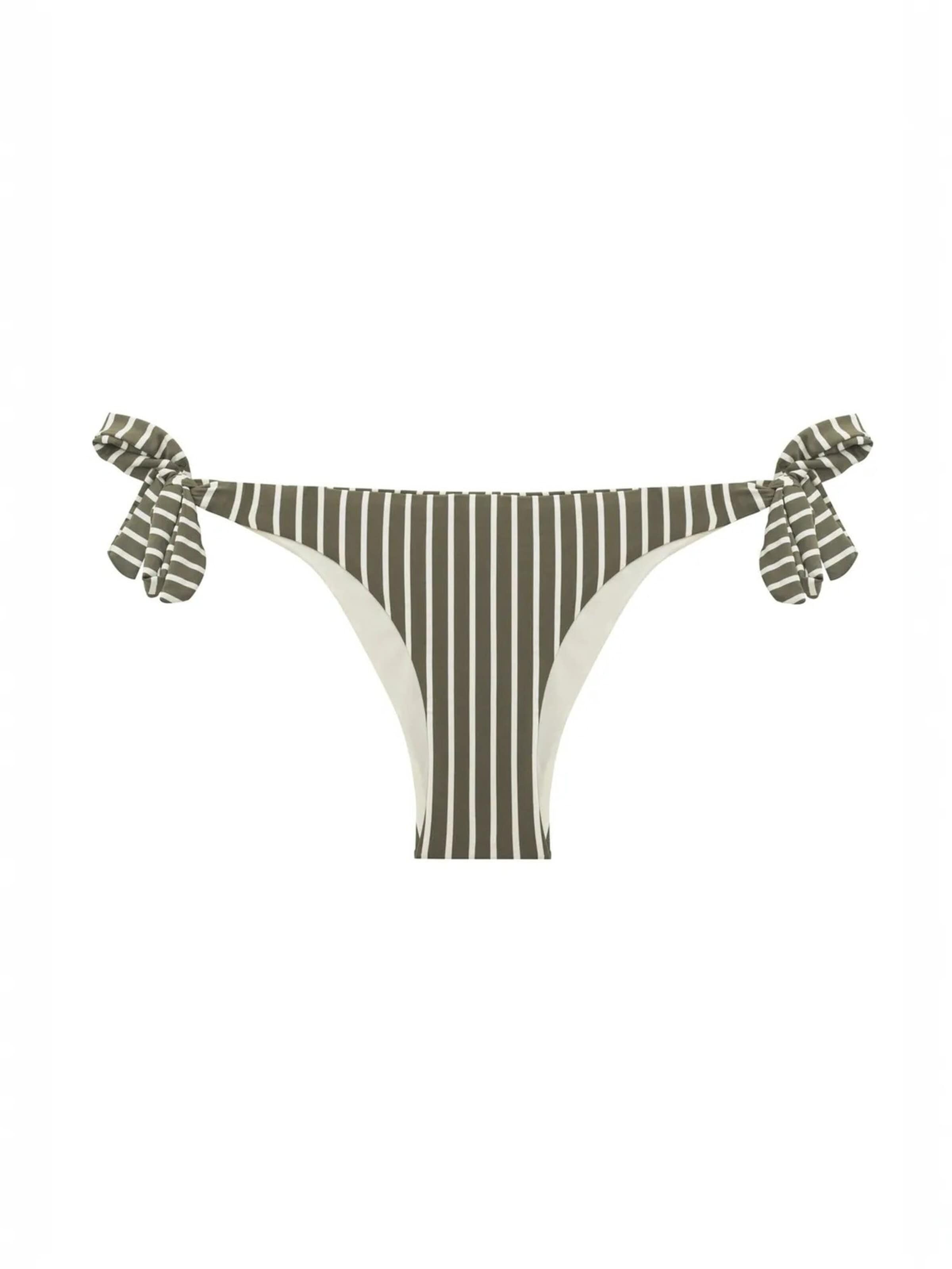 Penti Dół bikini 'Bikinihosen' w kolorze zielony: przód