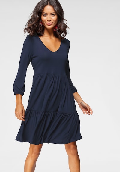 LAURA SCOTT Shirt Dress in marine blue, View model