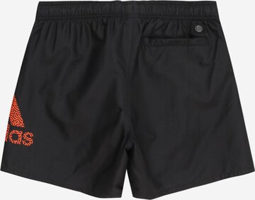 ADIDAS PERFORMANCE Zwemshorts 'Logo Clx' in Zwart